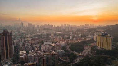 Fotoğraf: 26 Ekim 2023 Batı Kowloon Alacakaranlık, Hong Kong