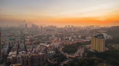 Fotoğraf: 26 Ekim 2023 Batı Kowloon Alacakaranlık, Hong Kong