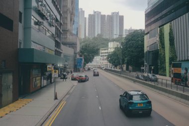 Wong Chuk Hang Yolu, Hong Kong 'un Güney Bölgesi, 14 Ekim 2023