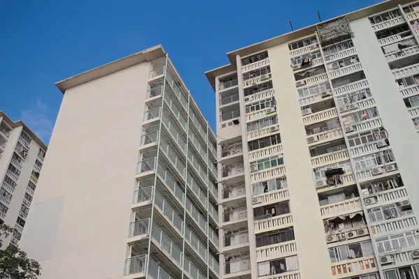 stock image Community Oasis in the Midst of Wah Fu Estate Hong Kong Oct 14 2023