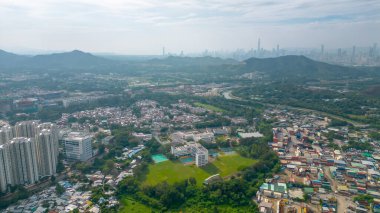 Sheung Shui 'nin sakin köyleri, hk 22 Ekim 2021