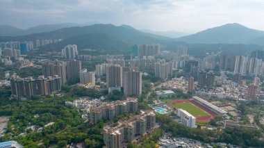22 Ekim 2023 Sheung Shui, Hong Kong 'un Kuzeyindeki Huzuru Kucaklıyor