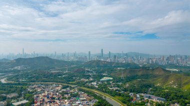 Sheung Shui 'nin sakin köyleri, hk 22 Ekim 2021