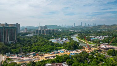 Wu Ngan Lok Yueng, Hong Kong 'un manzarası 22 Ekim 2023