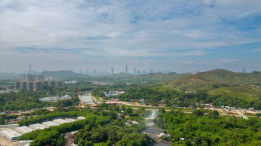 Wu Ngan Lok Yueng, Hong Kong 'un manzarası 22 Ekim 2023