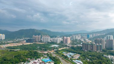 Sheung Shui 'nin sakin köyleri, hk 22 Ekim 2023
