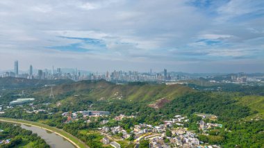 Sheung Shui 'nin sakin köyleri, hk 22 Ekim 2023