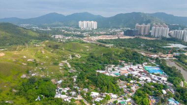 Sheung Shui 'nin sakin köyleri, hk 22 Ekim 2023