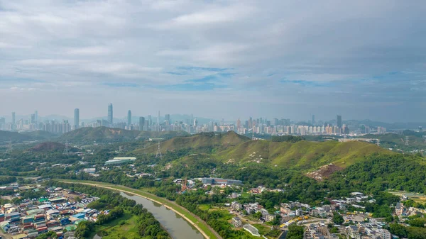 Sheung Shui 'nin sakin köyleri, hk 22 Ekim 2023