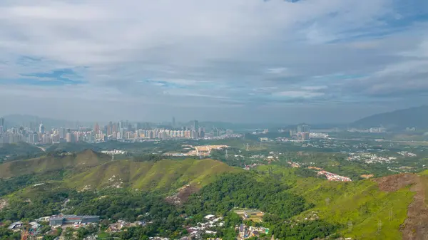 Sheung Shui 'nin sakin köyleri, hk 22 Ekim 2023