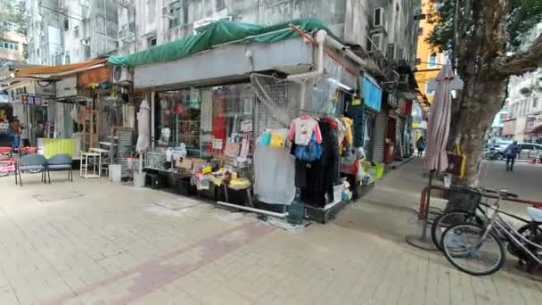 Dzielnica Mieszkaniowa Fanling Hongkongu Październik 2023 — Wideo stockowe