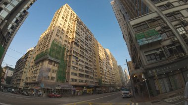 23 Ekim 2023 Sai Wan Ho 'daki konut alanı. Şehir, bölge