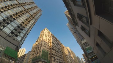 23 Ekim 2023 Sai Wan Ho 'daki konut alanı. Şehir, bölge