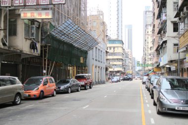 Sham Shui Po, Hong Kong 19 Şubat 2015