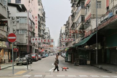 Sham Shui Po, Hong Kong 19 Şubat 2015