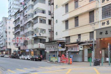 Sham Shui Po, Hong Kong 19 Şubat 2015