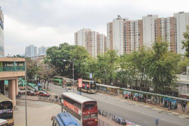 Hong Kong Sheung Shui İlçesi 19 Şubat 2015