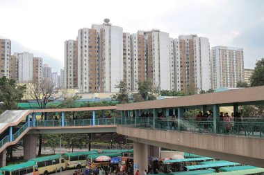 Hong Kong Sheung Shui İlçesi 19 Şubat 2015