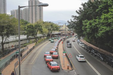 Hong Kong Sheung Shui İlçesi 19 Şubat 2015