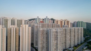 18 Kasım 2023 - Hong Kong: Yau Tong, Kowloon 'un güneydoğusunda yer alan bir bölge.