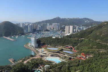 Ocean Park, Hong Kong 'un Güney Bölgesi 18 Kasım 2023