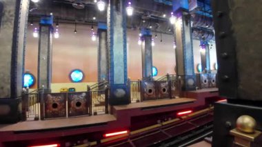 18 Kasım 2023 - Hong Kong: Ocean Park tema parkı 