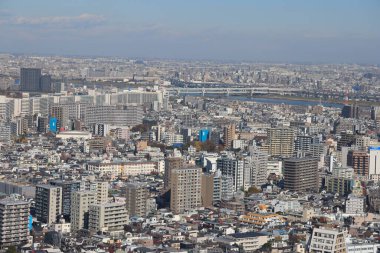 Tokyo Gökyüzü Ağacı ile Tokyo Skyline, Oshiage Bölgesi, 30 Kasım 2023