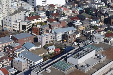 Tokyo Gökyüzü Ağacı ile Tokyo Skyline, Oshiage Bölgesi, 30 Kasım 2023