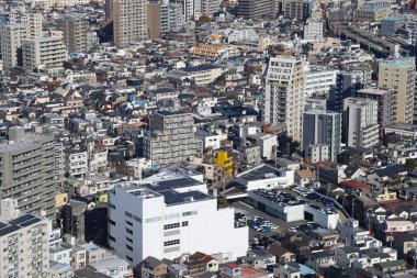 Tokyo Gökyüzü Ağacı ile Tokyo Skyline, Oshiage Bölgesi, 30 Kasım 2023