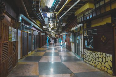 Tokyo Japonya Asakusa Yeraltı Alışveriş Merkezi 30 Kasım 2023