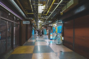 Tokyo Japonya Asakusa Yeraltı Alışveriş Merkezi 30 Kasım 2023