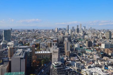 Tokyo, Japonya 'daki Bunkyo Ward manzarası
