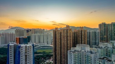 23 Aralık 2023 Tseung Kwan O şehri, Gökdelenli Şehir