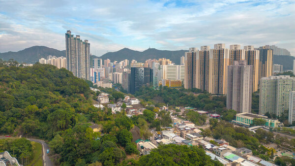 Dec 22 2023 Hong Kong, part of development of new town area
