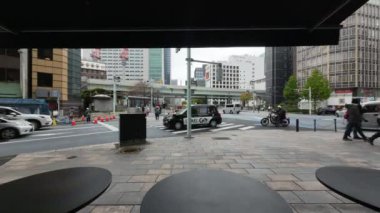 Japonya 'da modern bir şehir manzarası