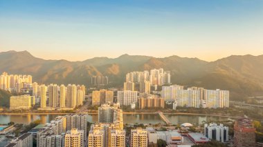 24 Aralık 2023 Shation Town 'un merkezi, istasyon yakınında.