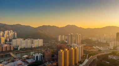 24 Aralık 2023 Tai Wan Hong Kong yerleşim bölgesi.