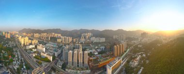 24 Aralık 2023 Shation Town 'un merkezi, istasyon yakınında.