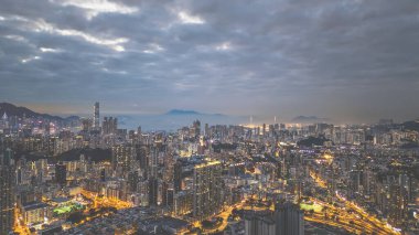 31 Aralık 2021, Kowloon City Mahallesi, Hong Kong.