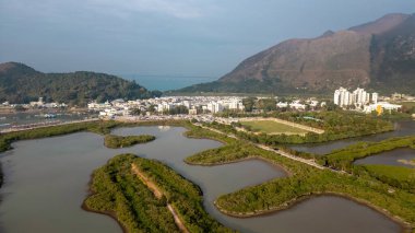 30 Aralık 2023 Mangrove denizi ve dağı Tai O 'da