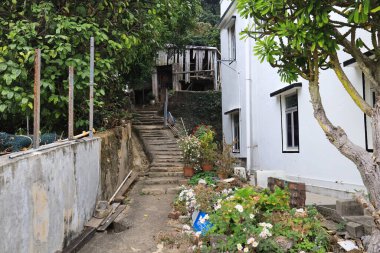 30 Aralık 2023 Tai o, Hong Kong manzarası.