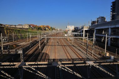 Nov 29 2023 numerous rail tracks from the Shimogoinden Bridge