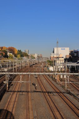 Nov 29 2023 numerous rail tracks from the Shimogoinden Bridge