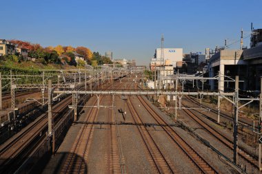 Nov 29 2023 numerous rail tracks from the Shimogoinden Bridge