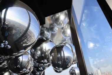 29 Kasım 2023. Gözlem odası, Shibuya gökyüzü, Japonya.