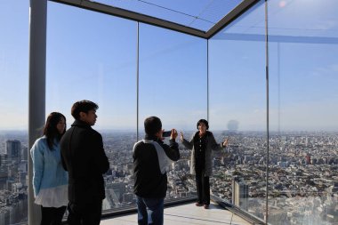 29 Kasım 2023 Shibuya Gökyüzü Ziyaretçileri, Japonya
