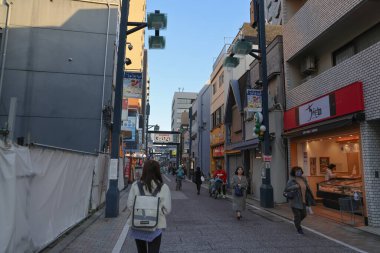 Togoshi Ginza alışveriş caddesi manzarası, 29 Kasım 2023