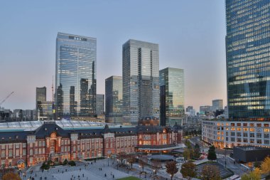 29 Kasım 2023 Tokyo İstasyonu Tokyo 'nun ana terminali..