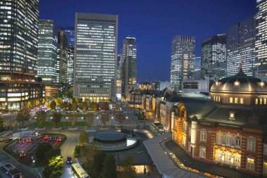 29 Kasım 2023 Tokyo eski Tokyo İstasyonu Japonya