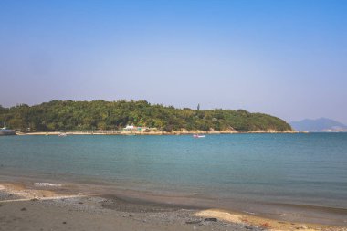 6 Ocak 2024 Peng Chau Adası Güzel Sahnesi, Hong Kong